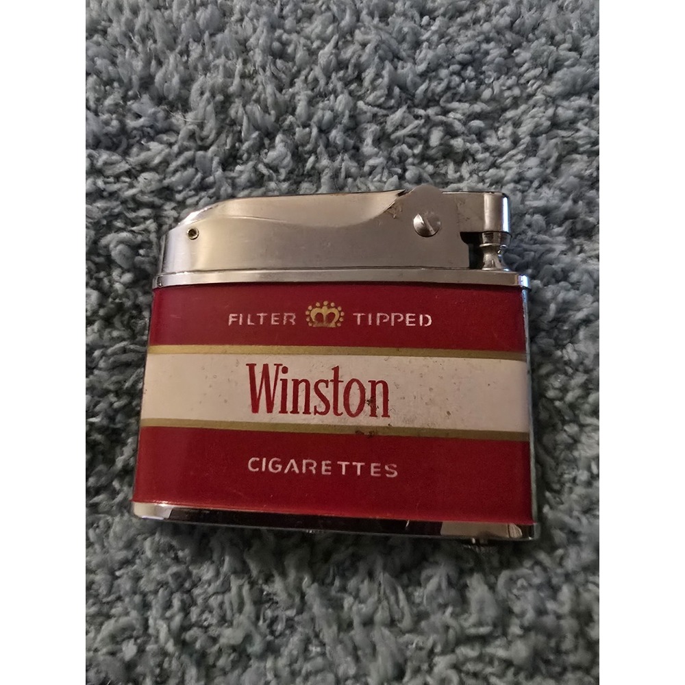Vintage Crown Japan Winston Cigarette Lighter
